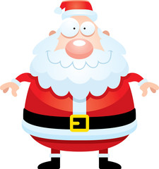 Happy Cartoon Santa Claus