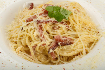 Pasta carbonara