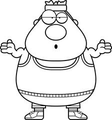 Confused Cartoon Fitness