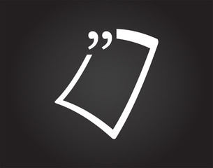 Quotation Mark Speech Bubble. Quote sign icon. Abstract background.