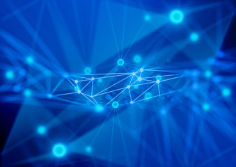 Fototapeta premium cloud storage security information, data deep learning hologram ai technology robotic, futuristic cyber network system online