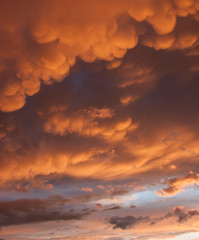 Fototapeta premium Wolken am Himmel