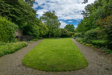 Seaton Park walled garden.