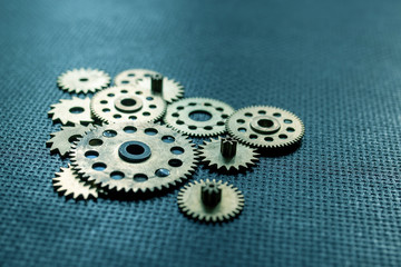 watch mechanism gear details