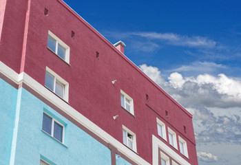 modern apartment house