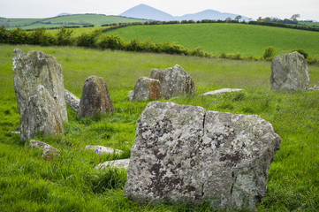 Naklejka premium Prehistoric stone circle