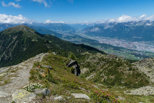 Gipfelweg auf die Viggarspitze bei Innsbruck
