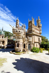 Naklejka na ściany i meble Colomares castle in memory of Christopher Colomb at Benalmadena