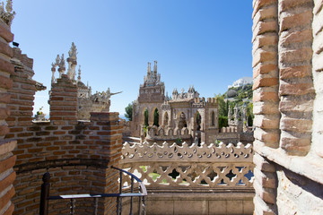 Colomares castle in memory of Christopher Colomb at Benalmadena