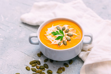 Homemade Autumn Butternut Squash Soup