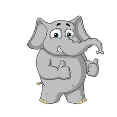 Big collection vector cartoon characters of elephants on an isolated background. Shows likes