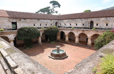 Church and Convent of las Capuchinas in Antigua, Guatemala