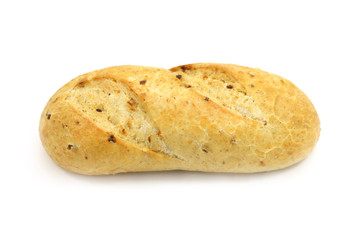 Photo of a loaf of white bread