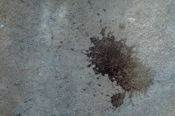 Stain on old cement texture