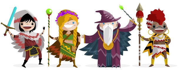 role fantasy characters © matiasdelcarmine