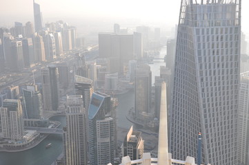 Fototapeta na wymiar Skyscrapers Dubai