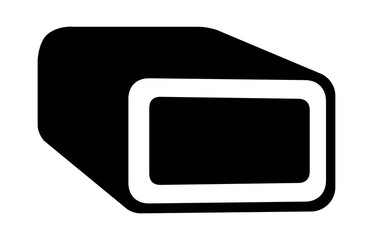 Taiwanese pineapple snack pastry cake flat vector icon for food apps and websites