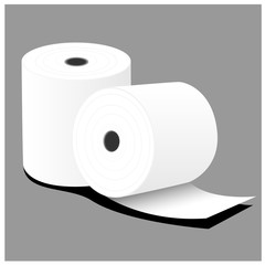 paper roll vector design