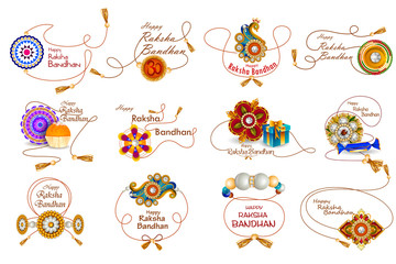 Rakhi background for Indian festival Raksha bandhan celebration