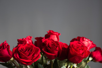 Bouquet Flowers Red Roses