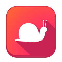 ikona z długim cieniem na tle zaokrąglonego kwadratu © vempireart