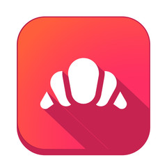 ikona z długim cieniem na tle zaokrąglonego kwadratu