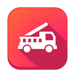 ikona z długim cieniem na tle zaokrąglonego kwadratu © vempireart