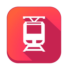 ikona z długim cieniem na tle zaokrąglonego kwadratu © vempireart