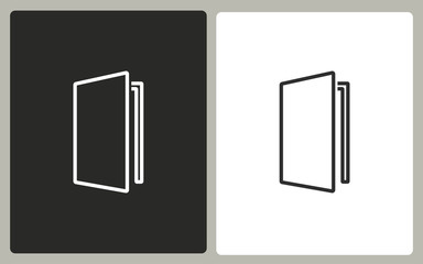 Door    - vector icon.
