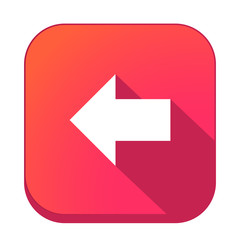 ikona z długim cieniem na tle zaokrąglonego kwadratu