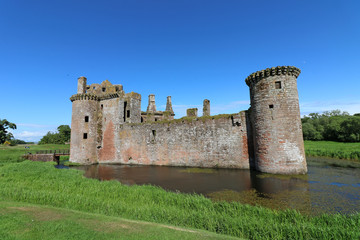 Caerlaverock Castle in Schottland - 1