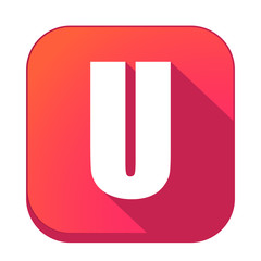 ikona z długim cieniem na tle zaokrąglonego kwadratu © vempireart