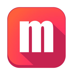 ikona z długim cieniem na tle zaokrąglonego kwadratu © vempireart