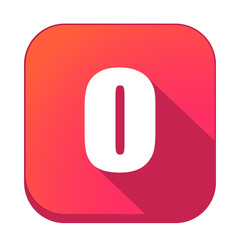 ikona z długim cieniem na tle zaokrąglonego kwadratu © vempireart