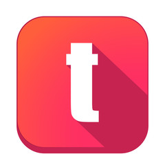 ikona z długim cieniem na tle zaokrąglonego kwadratu © vempireart