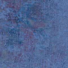 Obraz premium Grunge blue wall background or texture