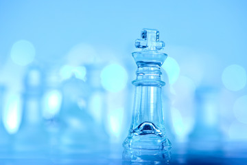 glass chess
