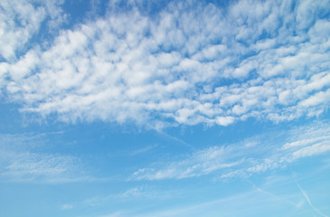 Fototapeta premium clouds in the blue sky