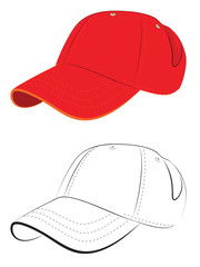 Red Baseball Cap