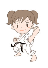 空手・女の子C