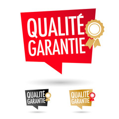 Qualité garantie 