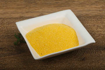 Raw polenta
