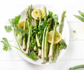 Green asparagus