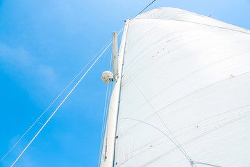 Sailboat on a sunny day