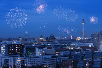 Fototapeta premium Sylwester w Berlinie