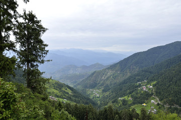 Fototapeta na wymiar View of Himalayan Mountain Range