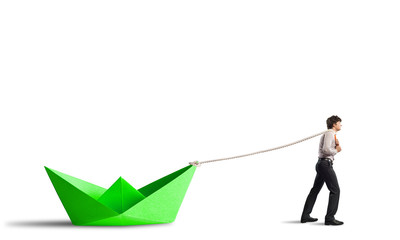 Obraz premium Water transporation concept