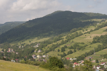 Fototapeta na wymiar mountains in Poland 