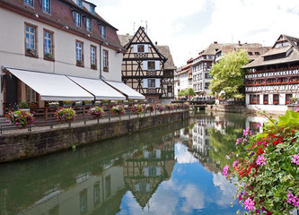 Fototapeta na wymiar Straßburg, La Petite France