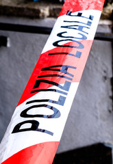 police warning tape